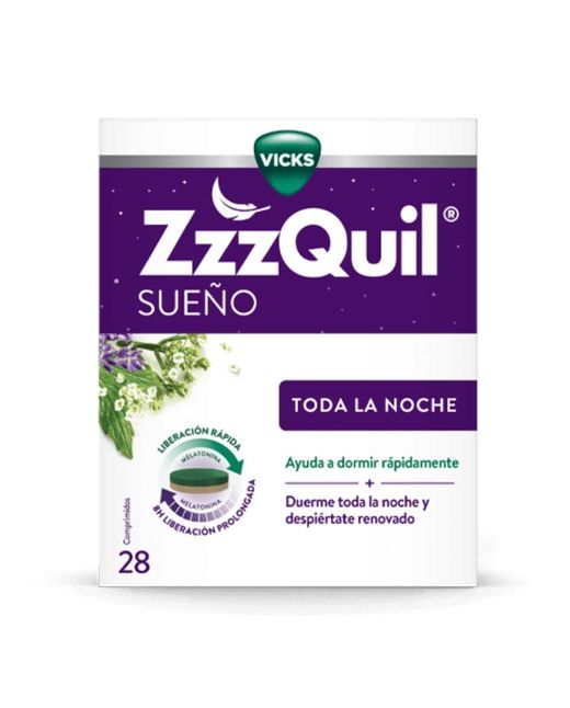 Zzzquil Durma a Noite Toda 28 Comprimidos